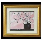 LR - Framed Blossom Vase Print