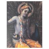 DR - Krishna and the Peacock Print