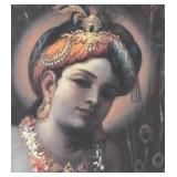 DR - Krishna and the Peacock Print