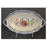 K - Yamasen Gold Collection Porcelain Japan 24K Gold Plated - Petite Dish & 2 Cups