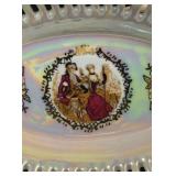 K - Yamasen Gold Collection Porcelain Japan 24K Gold Plated - Petite Dish & 2 Cups