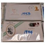 LR - India First Day Covers Collection 1988-1998