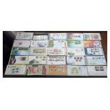 LR - Singapore Stamp Collection - First Day Covers, Souvenir Sheets & Festival Issues