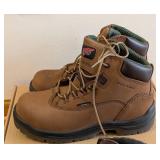 K - Red Wing Boots - Waterproof Leather Work Boots (2-Pair Lot, US 8.5 & US 7)