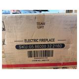 R.W. Flame 60In Electric Fireplace