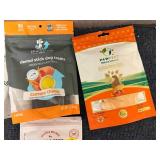 4 Packs Of Dog Treats And Supplements