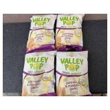 4 Bags Of Valley Pop Parmesan Roasted Garlic Popcorn