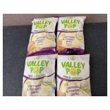 4 Bags Of Valley Pop Parmesan Roasted Garlic Popcorn