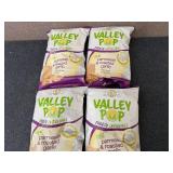 4 Bags Of Valley Pop Parmesan Roasted Garlic Popcorn