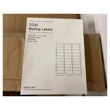 9000 Baseline Mailing Labels - 1 X 2 5/8"