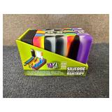 6 Silicone Smoke Station Ashtrays