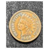 1900 US INDIAN HEAD CENT