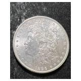 1896 US MORGAN SILVER DOLLAR