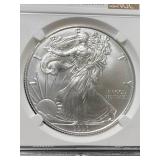 2020 AMERICAN SILVER EAGLE NGC MS69