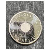 HALF TROY OZ .999 FINE SILVER SUNSHINE MINTING ROUND