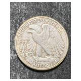 1945-D US WALKING LIBERTY HALF DOLLAR