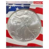 2024 AMERICAN SILVER EAGLE NGC MS70