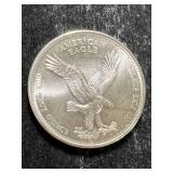 1 TROY OZ .999 FINE SILVER TRADE UNIT ROUND