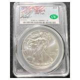 2019 AMERICAN SILVER EAGLE CAC MS70