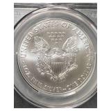 2019 AMERICAN SILVER EAGLE CAC MS70