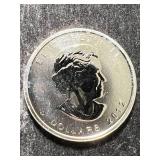 2012 CANADIAN MOOSE 1 TROY OZ .9999 FINE SILVER