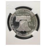 2022 COOK ISLAND ROUND 1/4TH TROY OZ FINE SILVER NGC PF70 ULTRA CAMEO