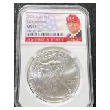 2020 AMERICAN SILVER EAGLE NGC MS69