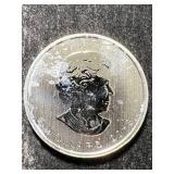 2013 CANADIAN PRONGHORN 1 TROY OZ .9999 FINE SILVER