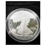 2024 PROOF AMERICAN SILVER EAGLE IN ORIGINAL MINT BOX