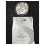 2006 AMERICAN SILVER EAGLE IN MINT BOX