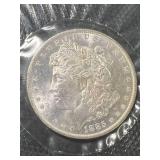 1885-O US MORGAN SILVER DOLLAR UNC