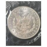 1885-O US MORGAN SILVER DOLLAR UNC