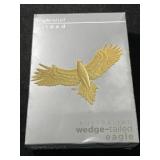 2024 AUSTRALIAN HIGH RELIEF WEDGE-TAILED EAGLE 1 TROY OZ .9999 FINE SILVER