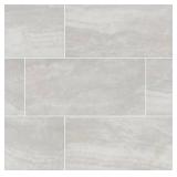 MSI Pallet of 56- Pavia Gray 24 in. x 48 in. Polished Porcelain Quartzite Look Floor and Wall Tile (total of 448 sq. ft.) Retail Value of $1,693.44