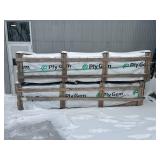 Ply Gem Lot of Approximately 680 Pieces of- 11.25 in. x 0.5 in. Rectangular White Weather Resistant Vinyl Soffit Vent