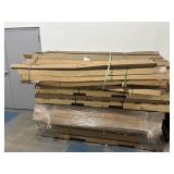 HUGE Lot of Performance Accessories 0.31 in. T x 2 in. W x 78.7 in. L Vinyl 4-in-1 Molding in Chocolate, Pewter, Flint Grey, Wren and Ravine (approximately 750 pieces plus or minus 10-15%) Retail Valu