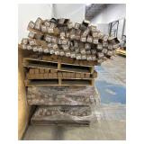 HUGE Lot of Performance Accessories 0.31 in. T x 2 in. W x 78.7 in. L Vinyl 4-in-1 Molding in Chocolate, Pewter, Flint Grey, Wren and Ravine (approximately 750 pieces plus or minus 10-15%) Retail Valu