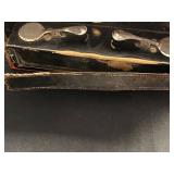 Vintage M. Hohner Accordion with Brass Horn and Steel Bronze Reeds