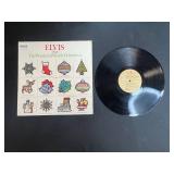 Elvis Presley Vinyl LP Christmas Album Lot with Empty "C