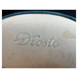 Vintage Kitchenware and Glassware Assortment, Droste Tin, Glass Dishes, Scoops