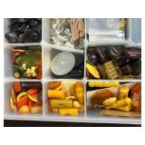 Vintage Button and Jewelry Findings Collection in Organizer Case