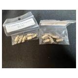 Assorted Jewelry Making Supplies with Leather Connectors, Clasps, and Cord Spools