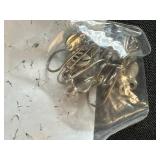 Assorted Jewelry Making Supplies with Leather Connectors, Clasps, and Cord Spools