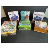 Collection of 3 Puzzle Sorters and 3 Jigsaw Puzzles
