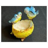 Bird-Themed Decor Collection with Royal Copenhagen Plates and Figurines