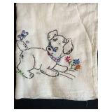 Vintage Souvenir Assortment with Minnesota Tea Towel, Minnesota Cup, Art Box, and Wine Stoppers