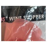 Vintage Souvenir Assortment with Minnesota Tea Towel, Minnesota Cup, Art Box, and Wine Stoppers