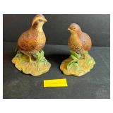 Vintage Porcelain Animal Figurine Collection with Glass Bell Inc Lefton, Holland Mold & HOMCO