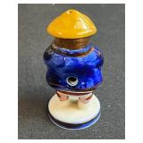 Vintage Figurines Inc Aunt Jamima, Universal Camwood Ivory Plate, and Allertons Collectible Shaker Lot