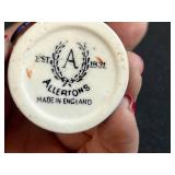 Vintage Figurines Inc Aunt Jamima, Universal Camwood Ivory Plate, and Allertons Collectible Shaker Lot